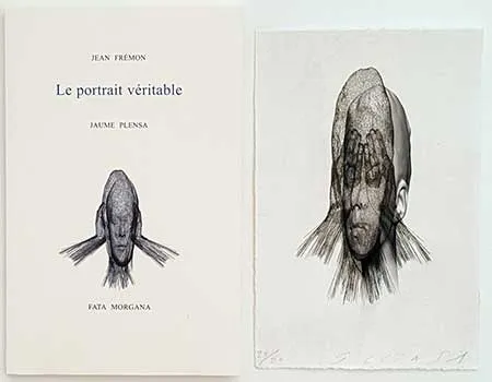 Livro Ilustrado Plensa - Le portrait véritable