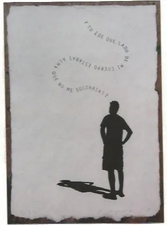 Gravura Plensa - Pensando en Valente