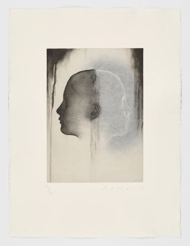 Água-Forte Plensa - Sin titulo