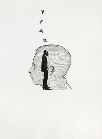 Gravura Plensa - Suite du temps XIV