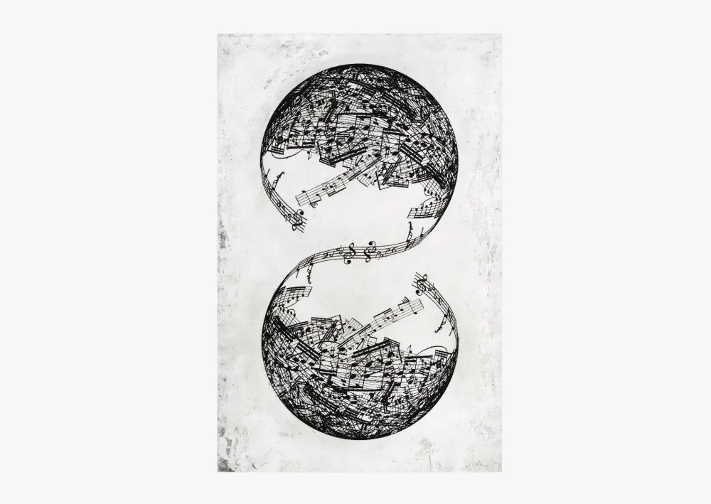 Gravura Plensa - Symétrie