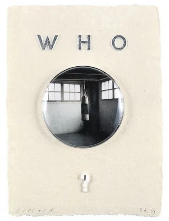 Gravura Plensa - Who?