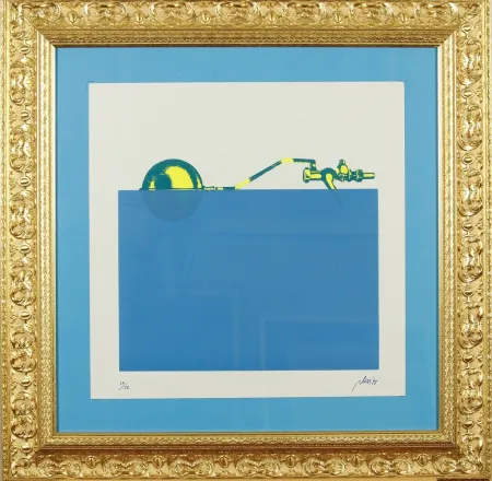 Serigrafia Plessi - Untitled 