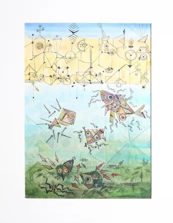 Sem Técnica Pliester-Janert - Fische