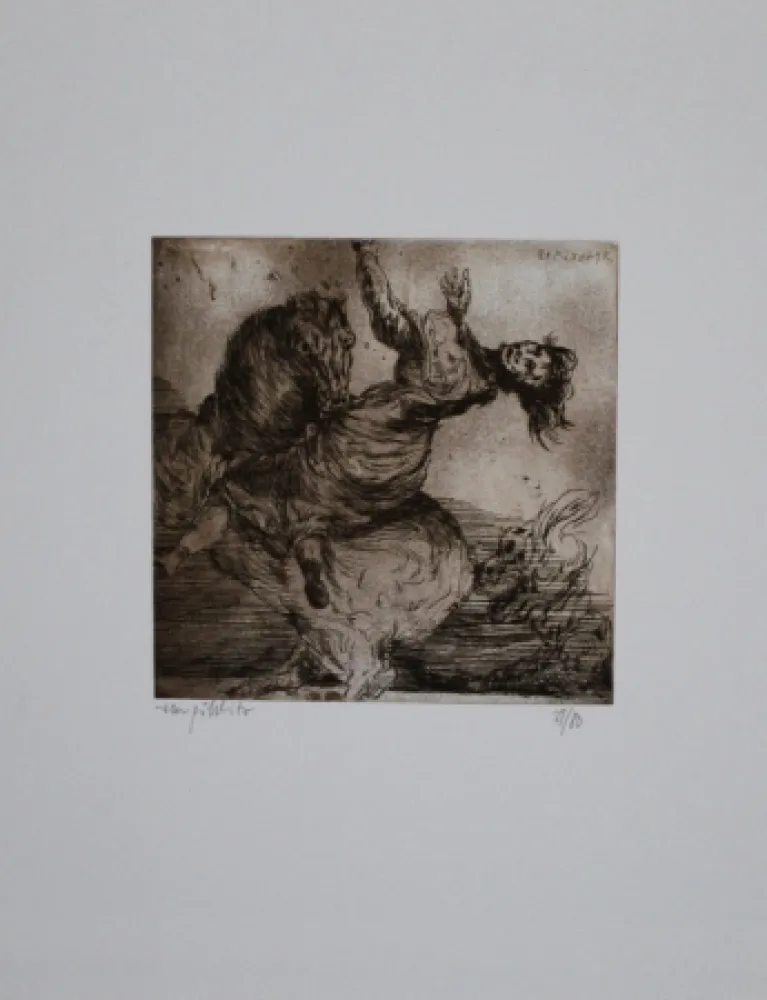 Água-Forte E Água-Tinta Pöhlitz - Wilder Ritt