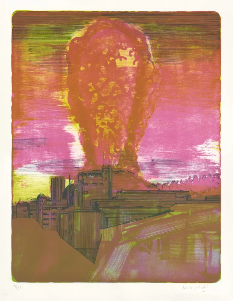 Litografia Poincelet - Naples