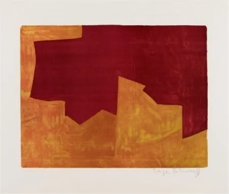 Litografia Poliakoff - COMPOSITION 39
