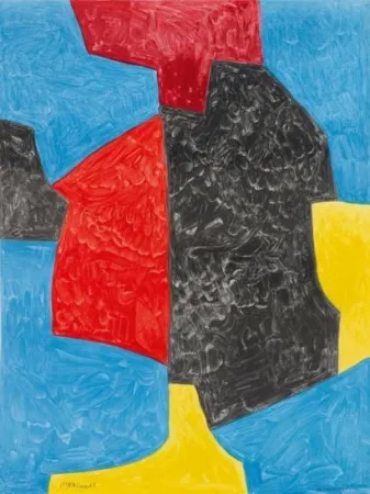 Litografia Poliakoff - Composition