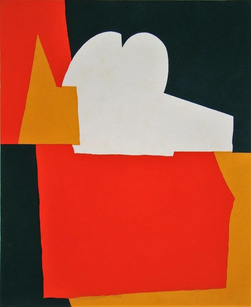 Estêncil Poliakoff - Composition abstrait