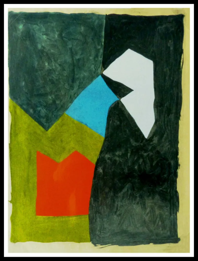 Estêncil Poliakoff - Gouache