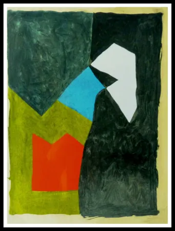 Estêncil Poliakoff - Gouache