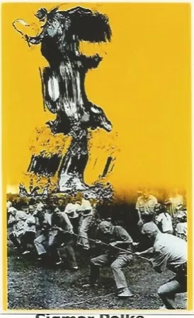 Serigrafia Polke - Der Teifel von Berlin