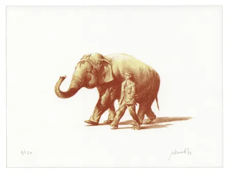 Litografia Pomet - Parade