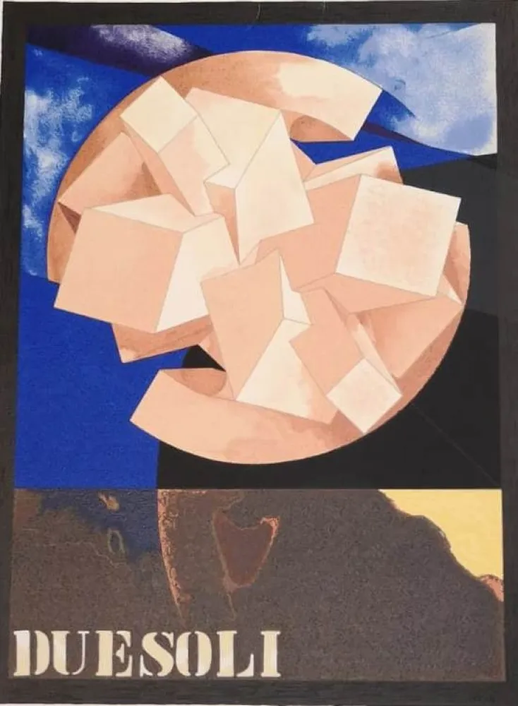 Litografia Pomodoro - DUE SOLI