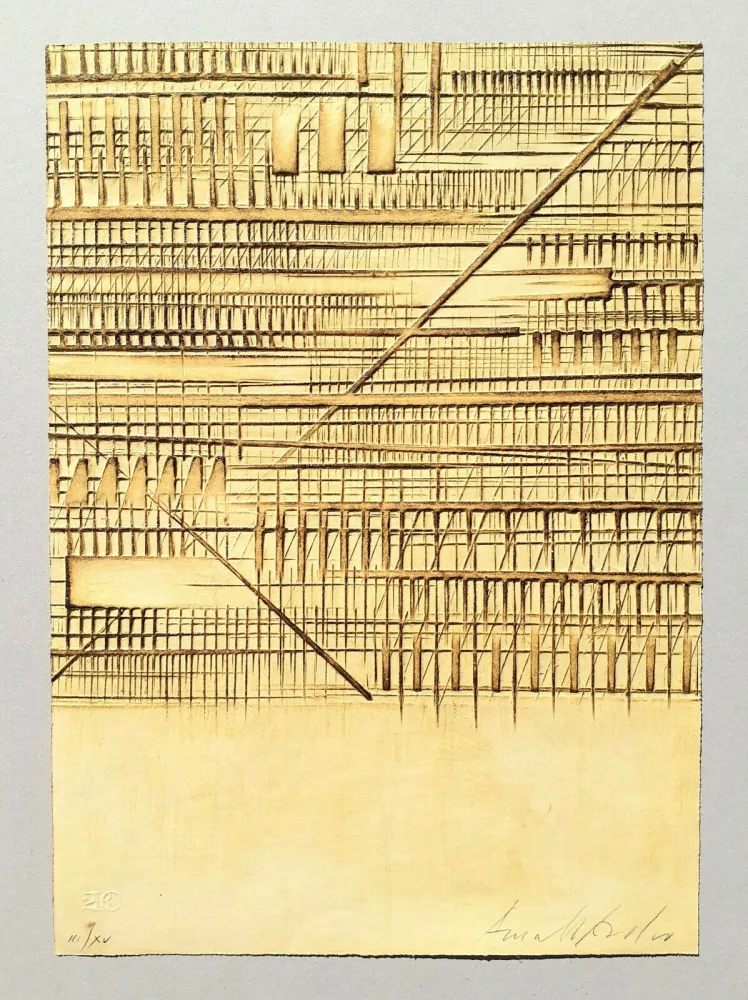 Água-Forte Pomodoro - Lettera sbarrata