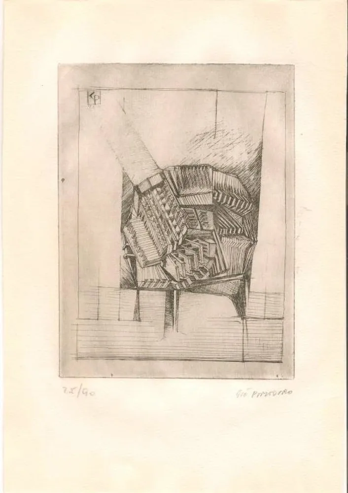 Gravura Pomodoro - SENZA TITOLO