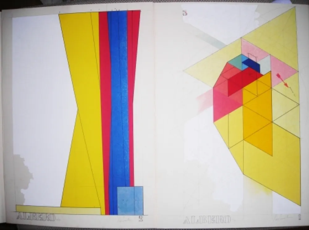 Litografia Pomodoro - Sovraesistenze