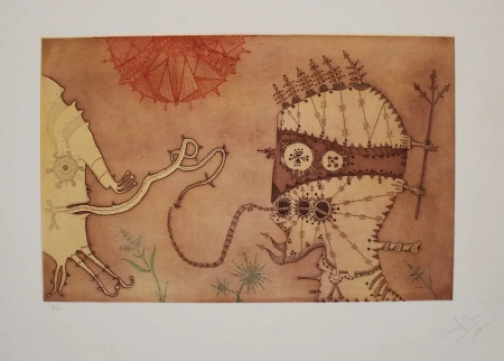 Água-Forte E Água-Tinta Ponç - Amor