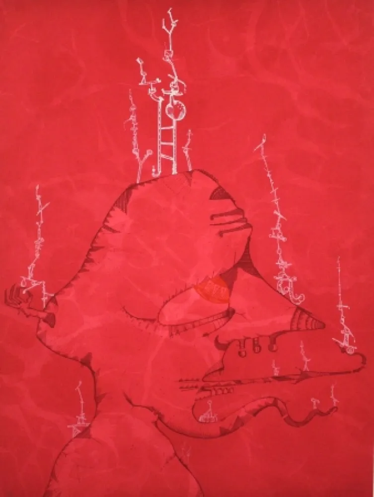 Litografia Ponç - Barcelona 1