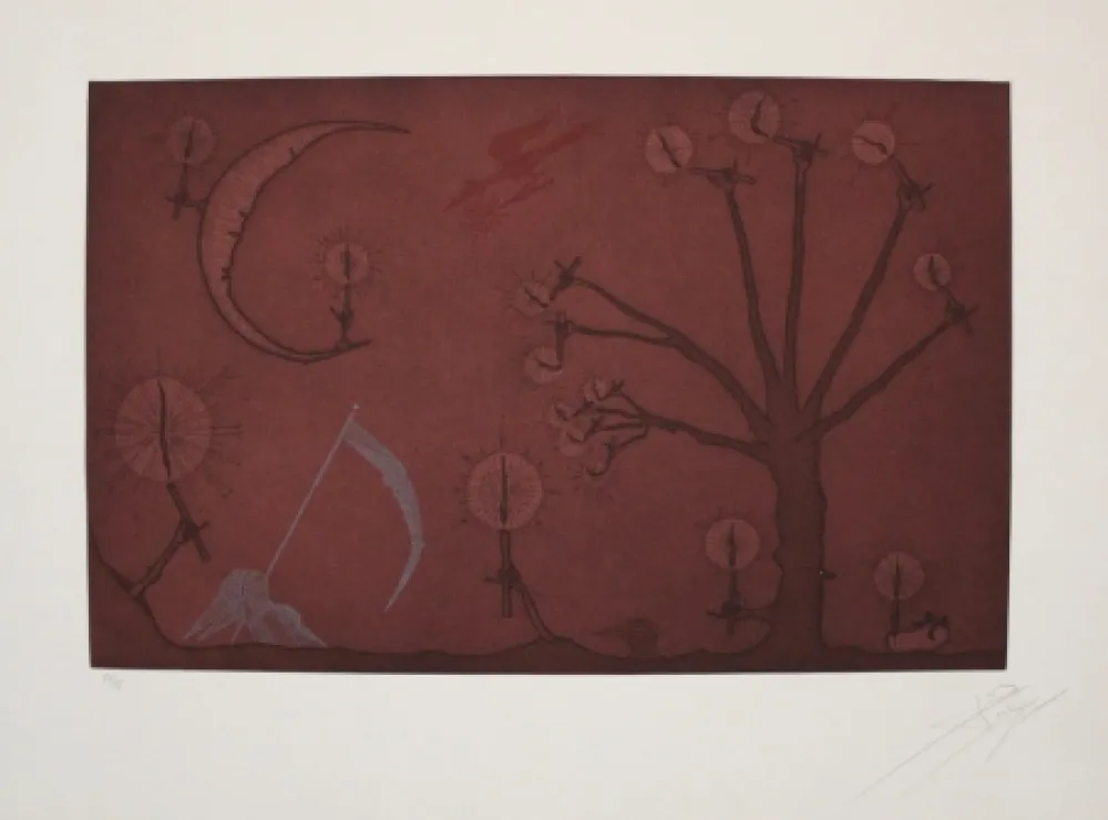 Água-Forte E Água-Tinta Ponç - Capvespre Màgic / Enchanted Evening