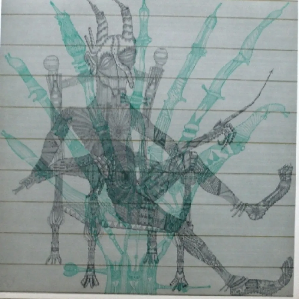 Litografia Ponç - Diabolica 5