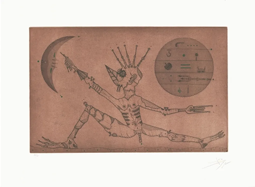 Água-Forte E Água-Tinta Ponç - Entre dues llunes