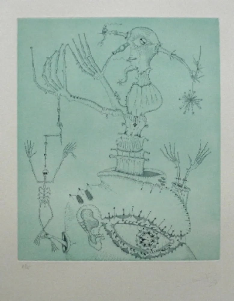 Água-Forte E Água-Tinta Ponç - Hommage à Bruhegel