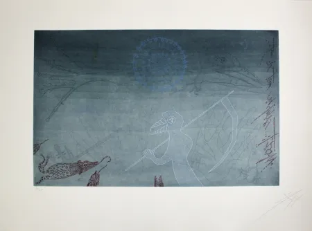 Gravura Ponç - La mort dels mosquits (Death of the Mosquitos)