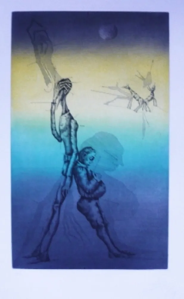 Água-Forte E Água-Tinta Ponç - Quichotte 13