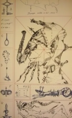 Litografia Ponç - Sans titre 2