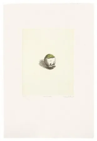 Gravura Porter - Gorrito verde