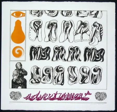 Gravura Pozzati - Advertisment