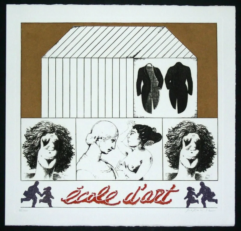 Gravura Pozzati - Ecole d'art