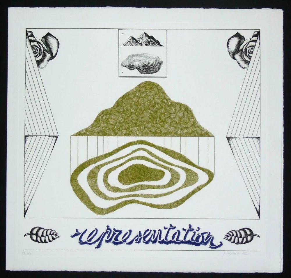 Gravura Pozzati - Representation