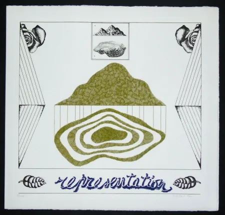 Gravura Pozzati - Representation