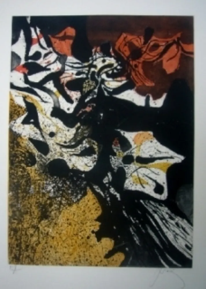 Água-Forte E Água-Tinta Prassinos - Automne