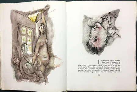 Livro Ilustrado Prassinos - LE MUR (Jean-Paul Sartre). 1945-1946.