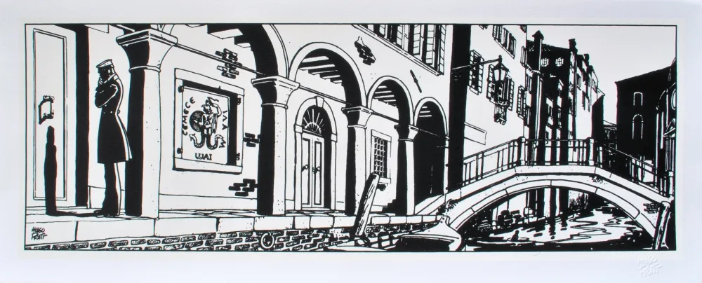 Sem Técnica Pratt - Corto Maltèse à Venise de nuit