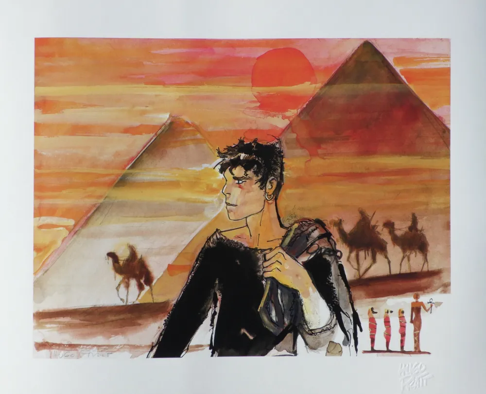 Sem Técnica Pratt - Corto Maltèse en Egypte