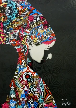 Serigrafia Prefab77 - Oulandos D'amour - Black/Blue