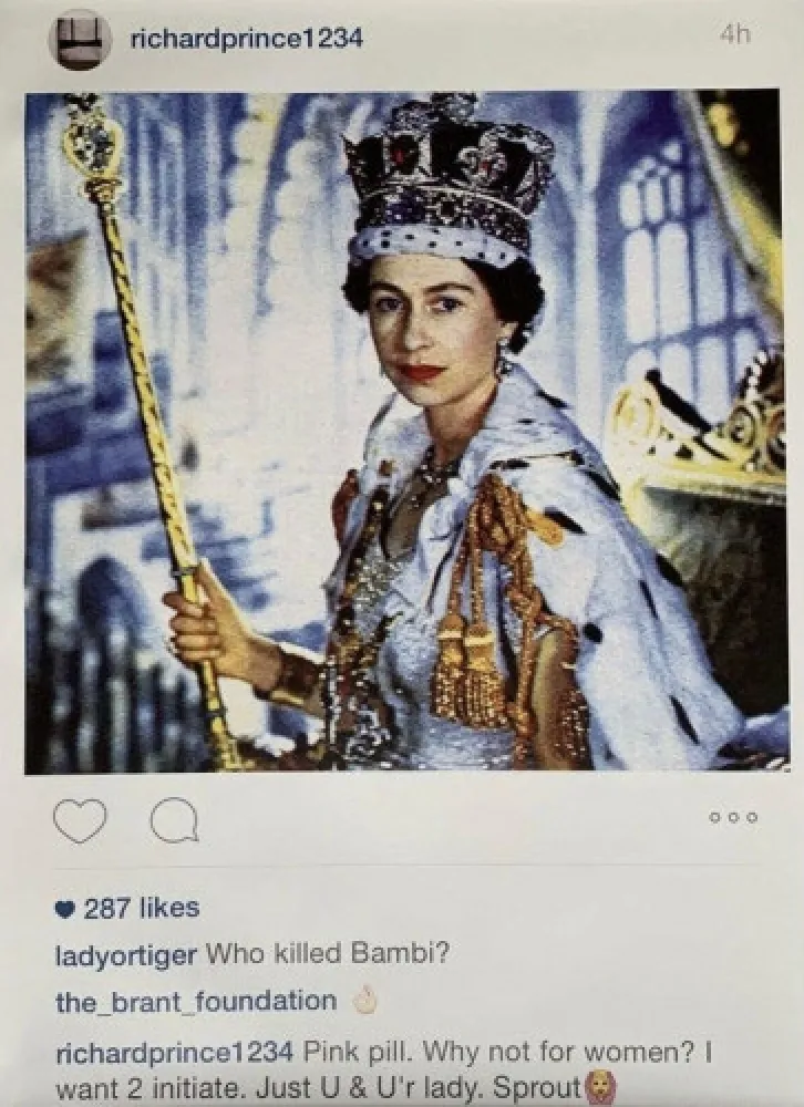 Múltiplo Prince - Instagram New Portraits - Queen Elizabeth II ,