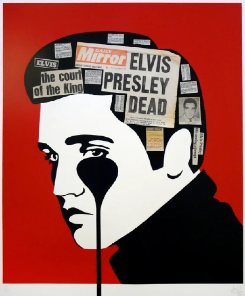 Múltiplo Pure Evil - Pure Elvis handfinished - Presley is dead