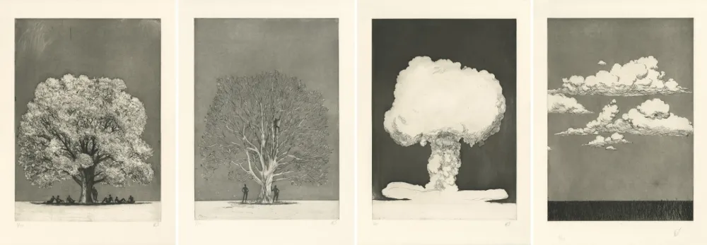 Gravura Rabaté - Paysage dans le Désordre (Suite)