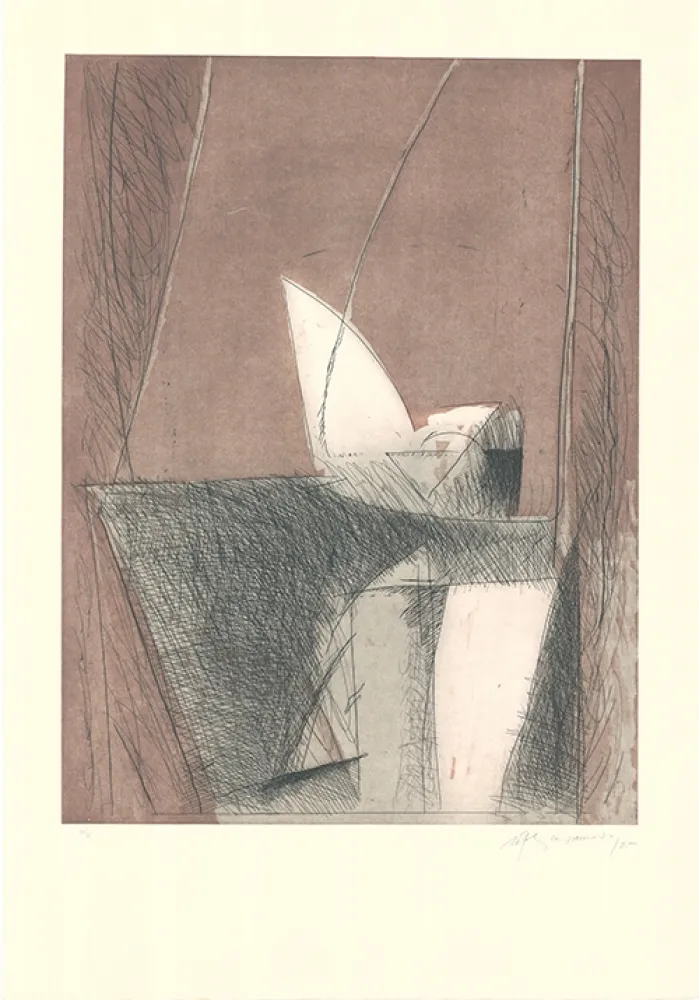 Água-Forte E Água-Tinta Ràfols Casamada - Abril-1