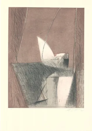 Água-Forte E Água-Tinta Ràfols Casamada - Abril-1