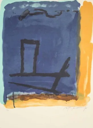 Litografia Ràfols Casamada - A.L. (avant la lettre) Barcelona 88