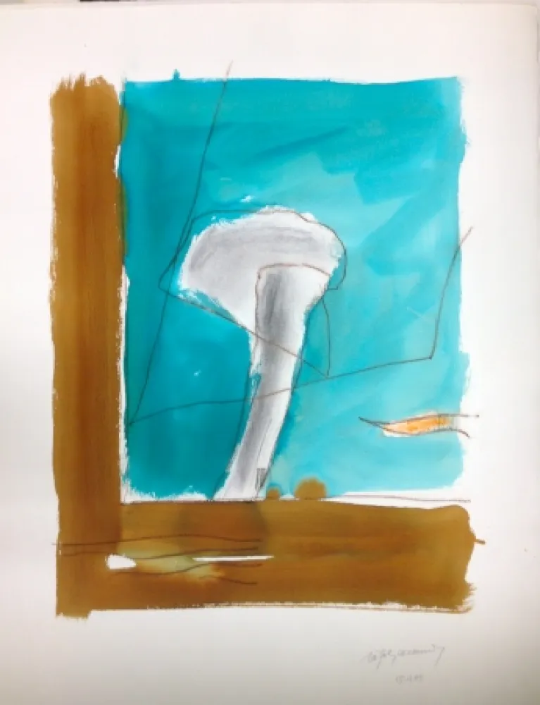 Monotipia Ràfols Casamada - Brisa 1