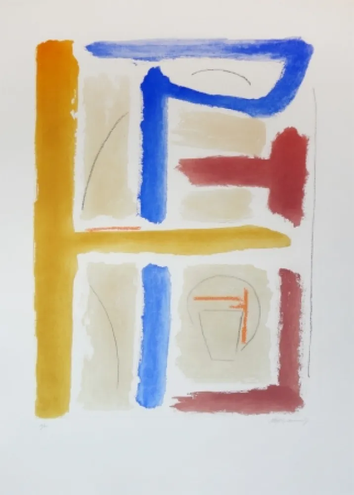 Água-Forte E Água-Tinta Ràfols Casamada - Cami de primavera IV