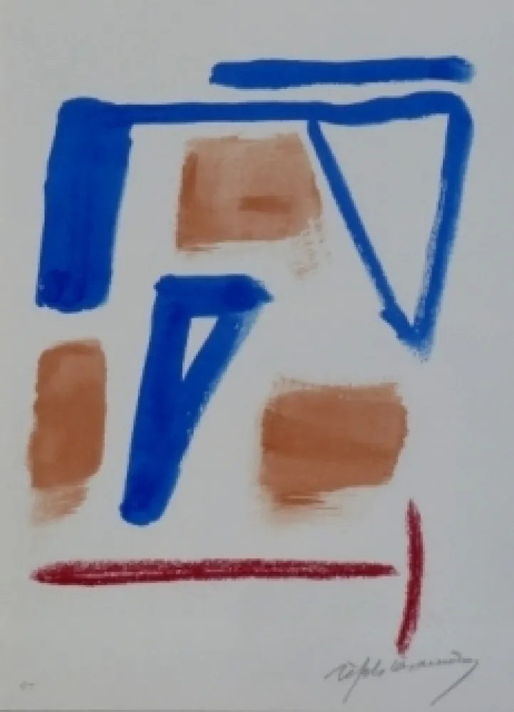 Litografia Ràfols Casamada - Composition 20