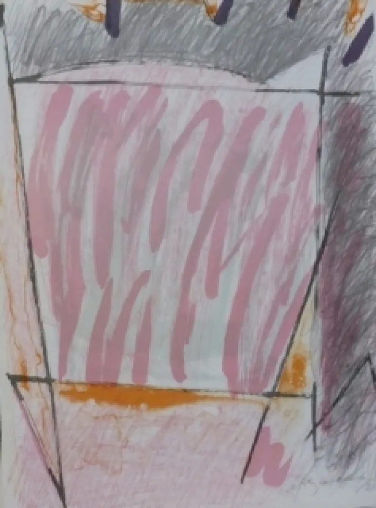 Litografia Ràfols Casamada - Composition 32